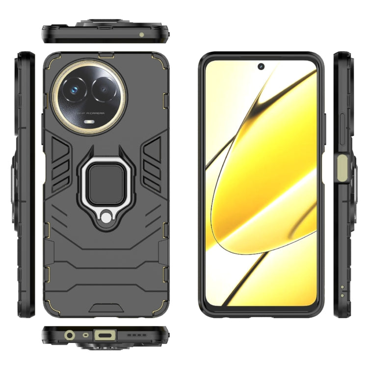 For Realme 11 5G Global Shockproof PC + TPU Holder Phone Case