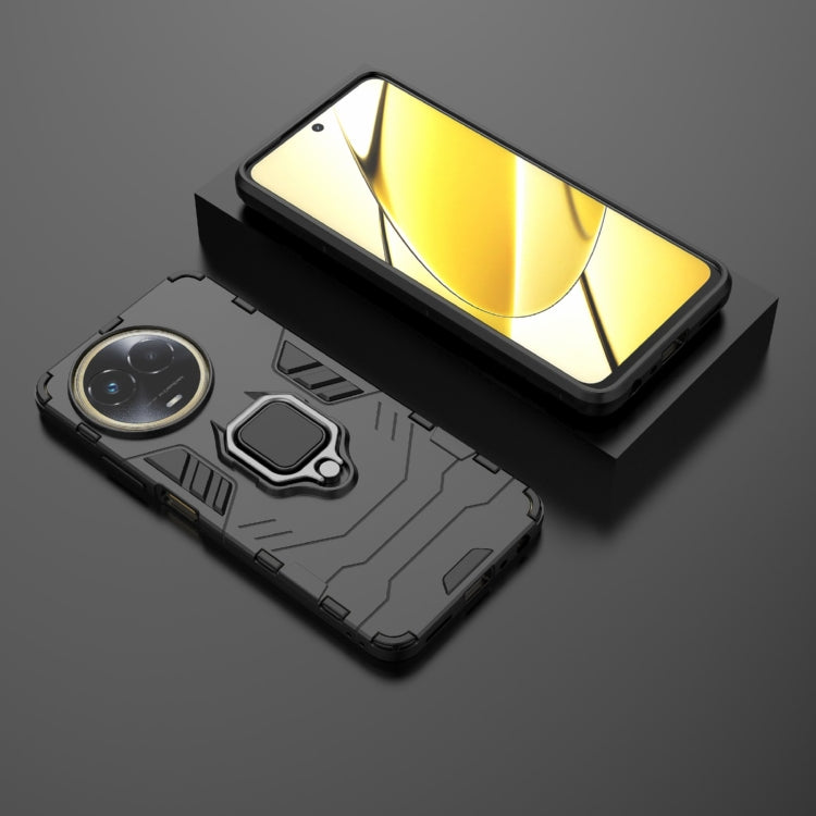 For Realme 11 5G Global Shockproof PC + TPU Holder Phone Case