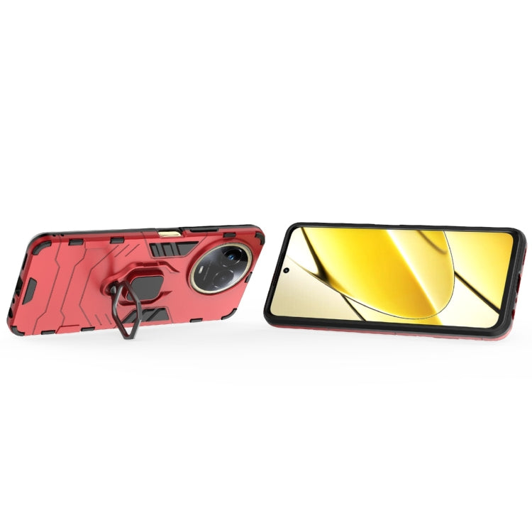 For Realme 11 5G Global Shockproof PC + TPU Holder Phone Case