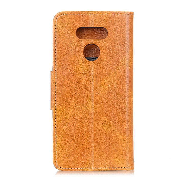 For LG Harmony 4 Mirren Crazy Horse Texture Horizontal Flip Leather Case with Holder & Card Slots & Wallet
