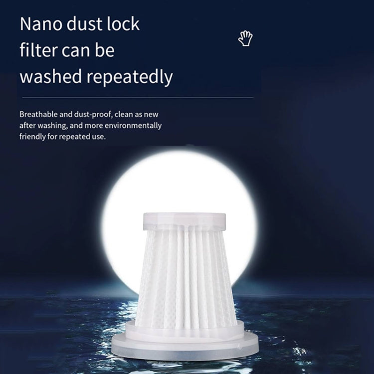 YT-M2037 6000Pa Dual Purpose Car Cordless Vacuum Cleaner(Black)