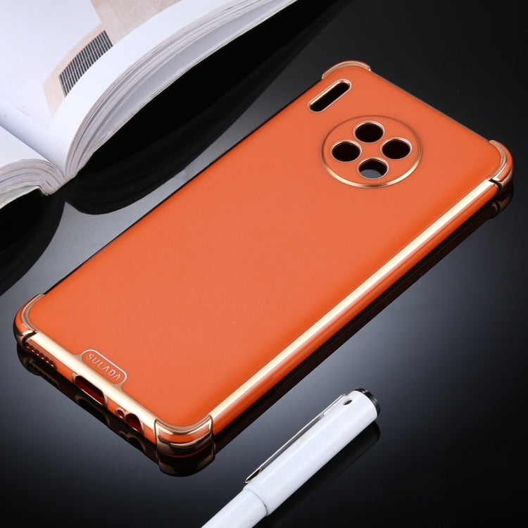 For Huawei Mate 30 Pro SULADA Colorful Shield Series TPU + Plating Edge Protective Case