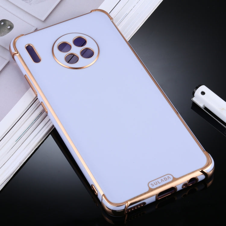 For Huawei Mate 30 Pro SULADA Colorful Shield Series TPU + Plating Edge Protective Case