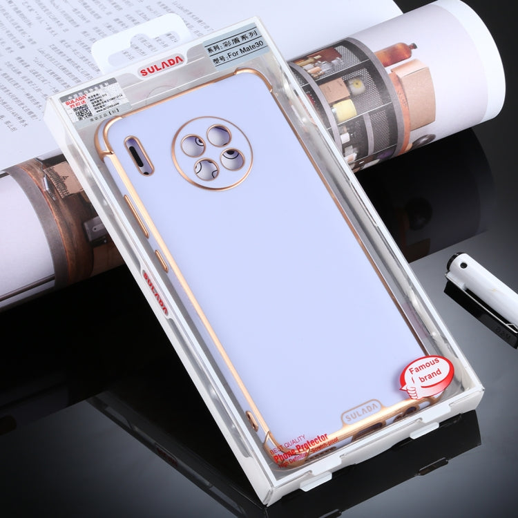 For Huawei Mate 30 Pro SULADA Colorful Shield Series TPU + Plating Edge Protective Case