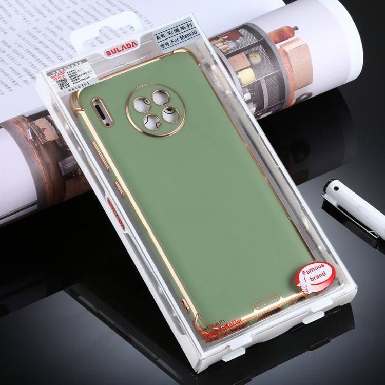For Huawei Mate 30 Pro SULADA Colorful Shield Series TPU + Plating Edge Protective Case