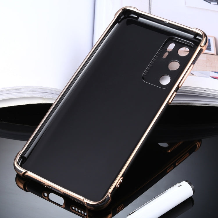 For Huawei P40 SULADA Colorful Shield Series TPU + Plating Edge Protective Case