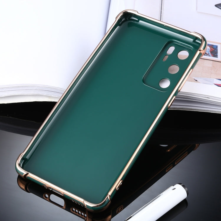 For Huawei P40 SULADA Colorful Shield Series TPU + Plating Edge Protective Case
