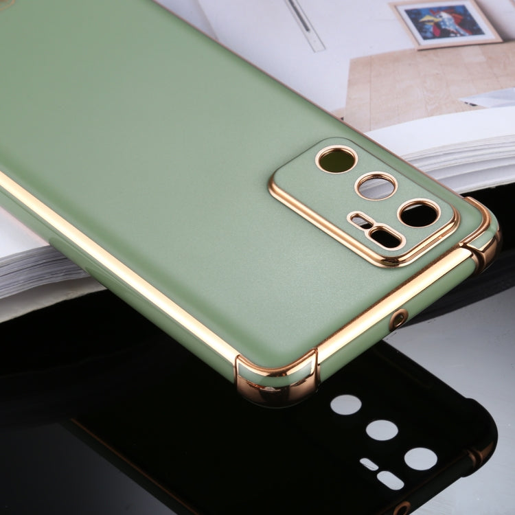 For Huawei P40 SULADA Colorful Shield Series TPU + Plating Edge Protective Case