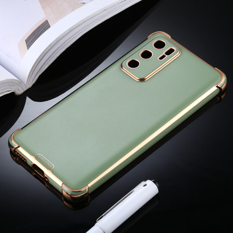 For Huawei P40 Pro SULADA Colorful Shield Series TPU + Plating Edge Protective Case
