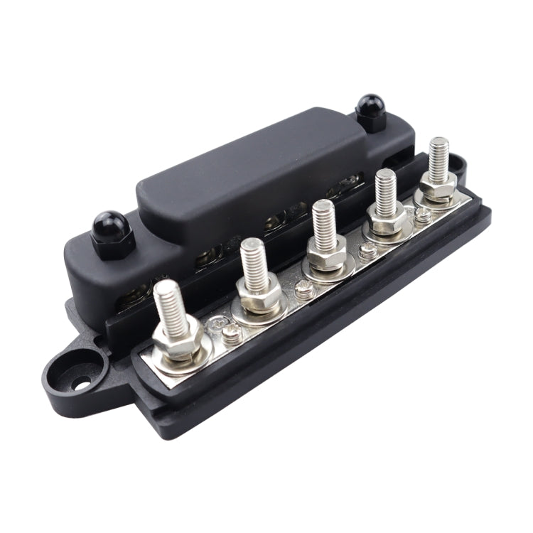 CP-4135 RV / Yacht M10 5-stud Double Row Busbar(Red Black)