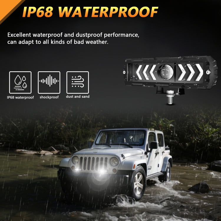 S17 6 inch Arrow Monocular Spotlight(Black)