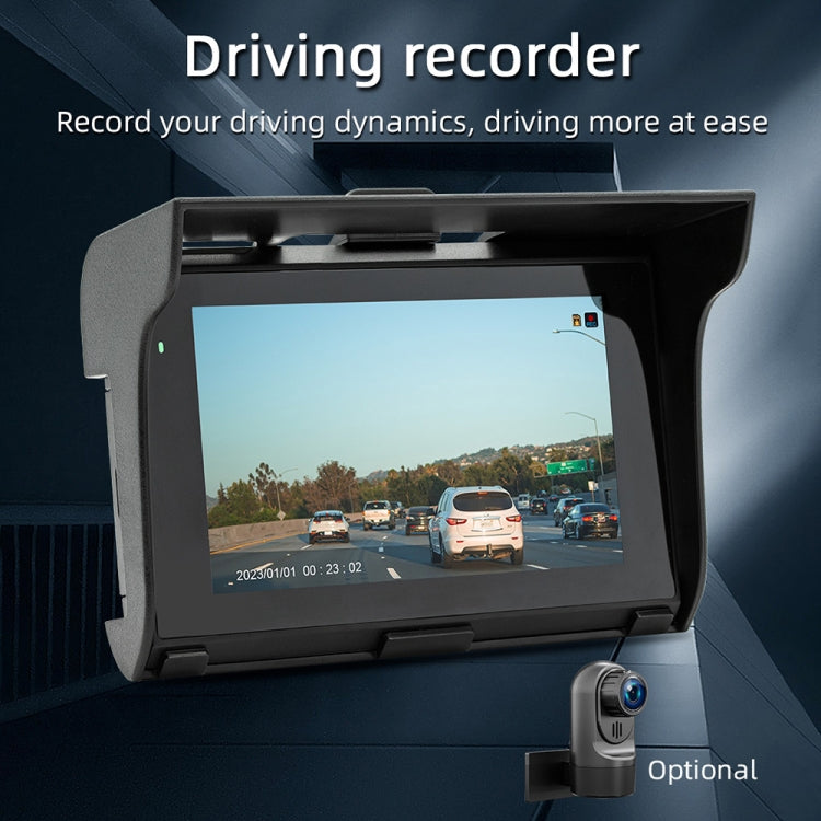 B5350 Motorcycles Portable MP5 Waterproof IP65 5 inch Wireless Carplay GPS Navigator