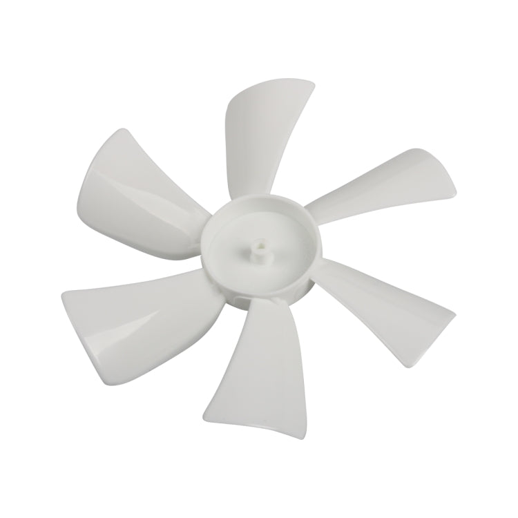 A8702 6 inch RV Skylight Vent D-hole Fan Blade(White)