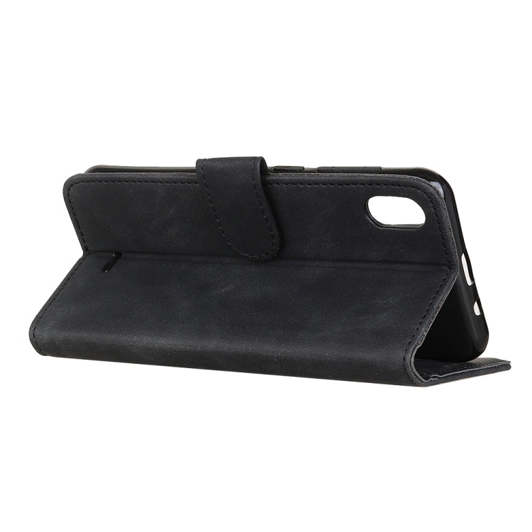 For Wiko Y61 KHAZNEH Retro Texture PU + TPU Horizontal Flip Leather Case with Holder & Card Slots & Wallet