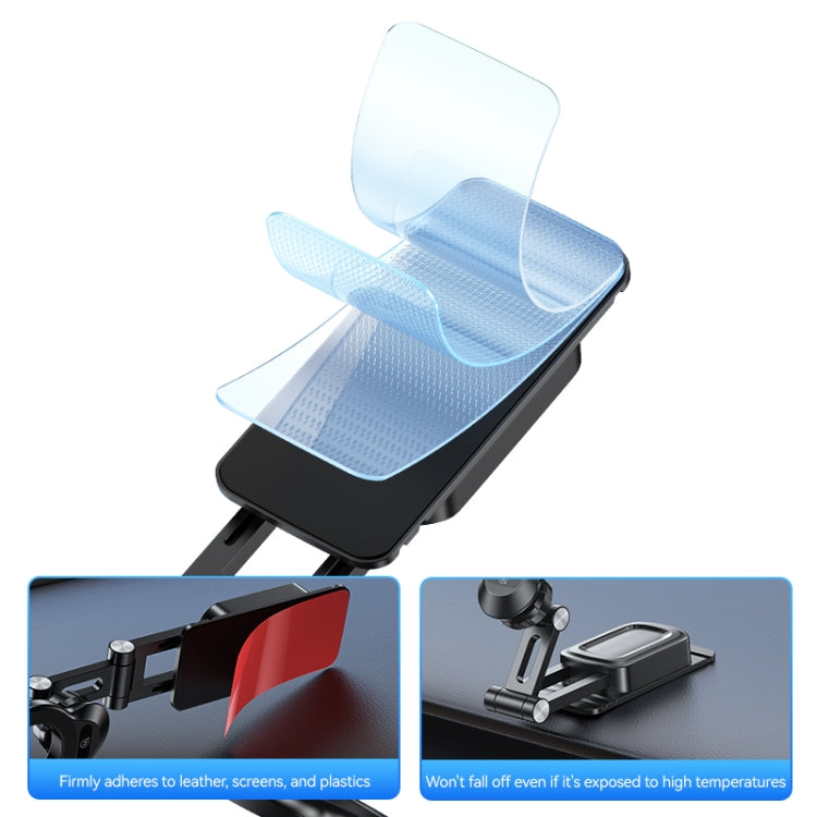 USAMS US-ZJ076 Magnetic Car Center Console Phone Holder(Black)