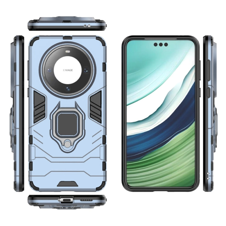 For Huawei Mate 60 Pro Shockproof PC + TPU Holder Phone Case