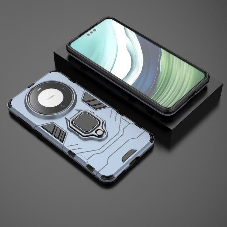 For Huawei Mate 60 Pro Shockproof PC + TPU Holder Phone Case