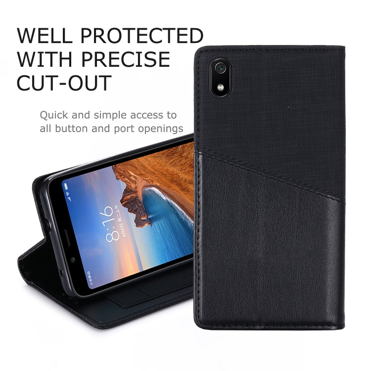 For Xiaomi Redmi 7A MUXMA MX109 Horizontal Flip Leather Case with Holder & Card Slot & Wallet