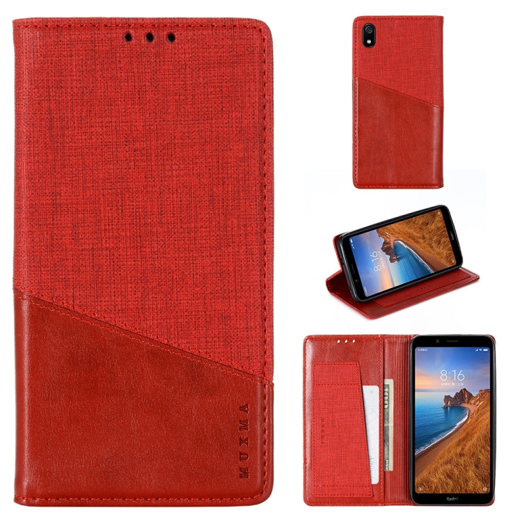 For Xiaomi Redmi 7A MUXMA MX109 Horizontal Flip Leather Case with Holder & Card Slot & Wallet