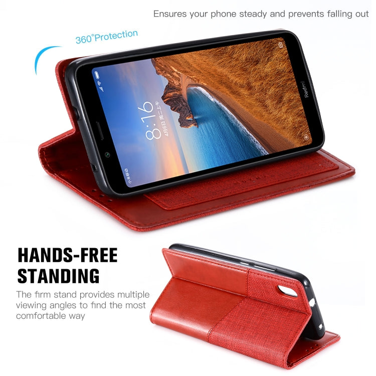For Xiaomi Redmi 7A MUXMA MX109 Horizontal Flip Leather Case with Holder & Card Slot & Wallet