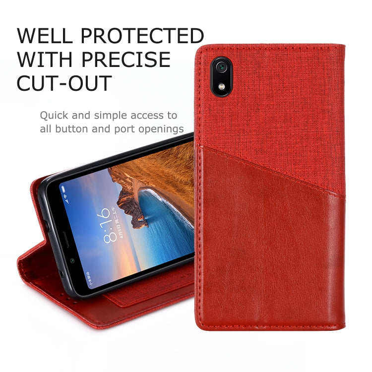 For Xiaomi Redmi 7A MUXMA MX109 Horizontal Flip Leather Case with Holder & Card Slot & Wallet