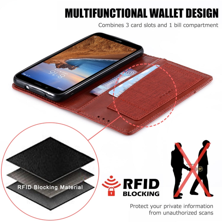 For Xiaomi Redmi 7A MUXMA MX109 Horizontal Flip Leather Case with Holder & Card Slot & Wallet