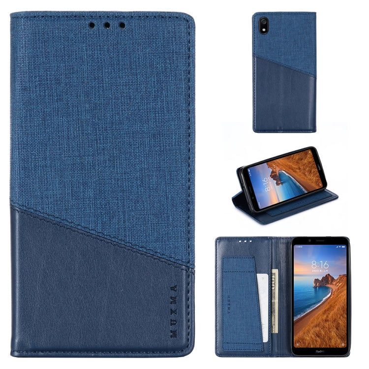 For Xiaomi Redmi 7A MUXMA MX109 Horizontal Flip Leather Case with Holder & Card Slot & Wallet