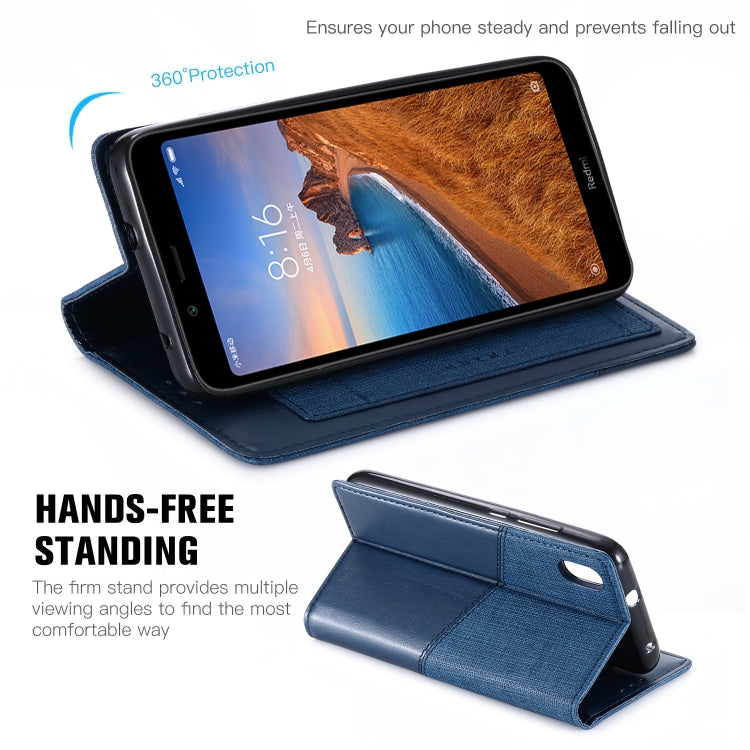 For Xiaomi Redmi 7A MUXMA MX109 Horizontal Flip Leather Case with Holder & Card Slot & Wallet
