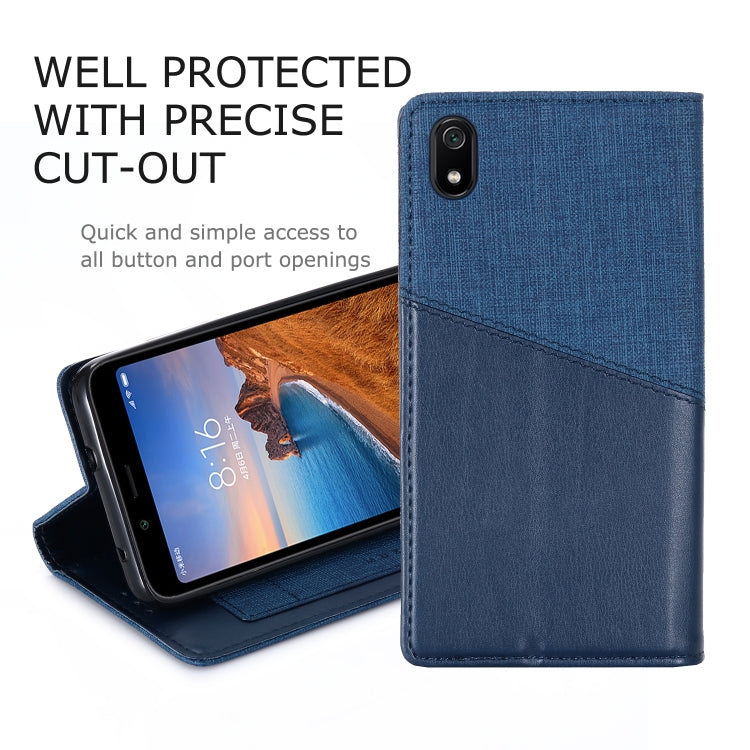 For Xiaomi Redmi 7A MUXMA MX109 Horizontal Flip Leather Case with Holder & Card Slot & Wallet