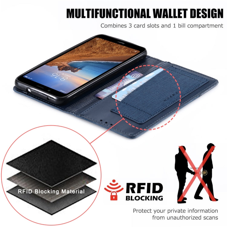 For Xiaomi Redmi 7A MUXMA MX109 Horizontal Flip Leather Case with Holder & Card Slot & Wallet