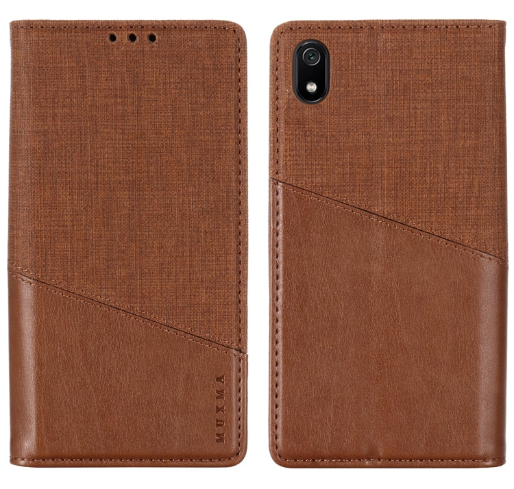 For Xiaomi Redmi 7A MUXMA MX109 Horizontal Flip Leather Case with Holder & Card Slot & Wallet