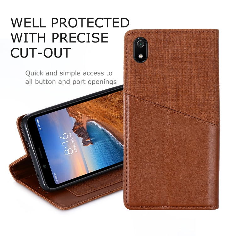 For Xiaomi Redmi 7A MUXMA MX109 Horizontal Flip Leather Case with Holder & Card Slot & Wallet