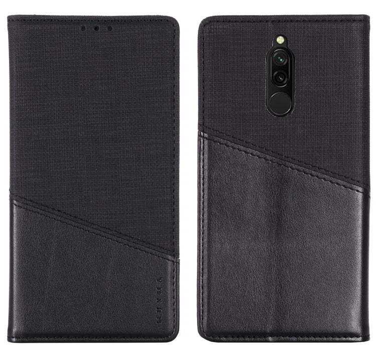 For Xiaomi Redmi 8 MUXMA MX109 Horizontal Flip Leather Case with Holder & Card Slot & Wallet