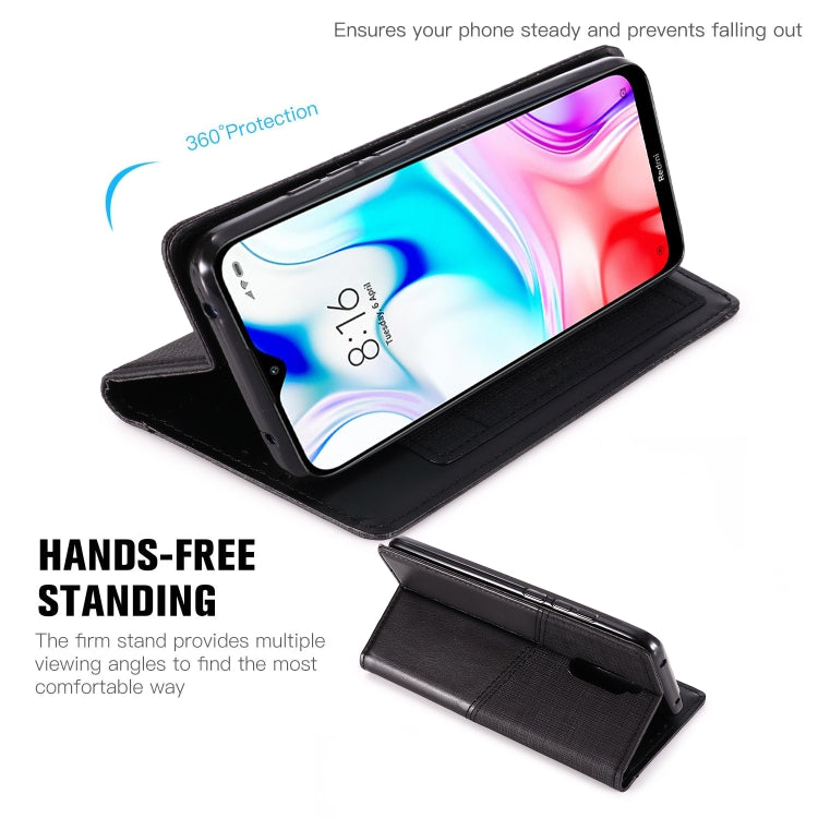 For Xiaomi Redmi 8 MUXMA MX109 Horizontal Flip Leather Case with Holder & Card Slot & Wallet