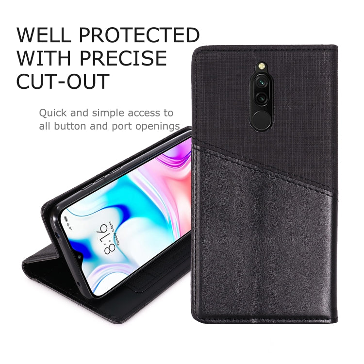 For Xiaomi Redmi 8 MUXMA MX109 Horizontal Flip Leather Case with Holder & Card Slot & Wallet