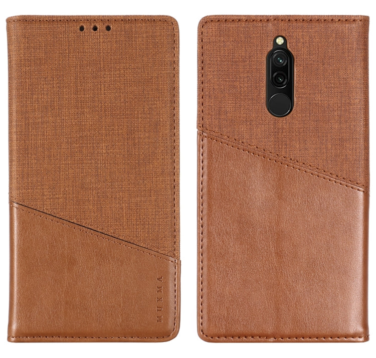 For Xiaomi Redmi 8 MUXMA MX109 Horizontal Flip Leather Case with Holder & Card Slot & Wallet