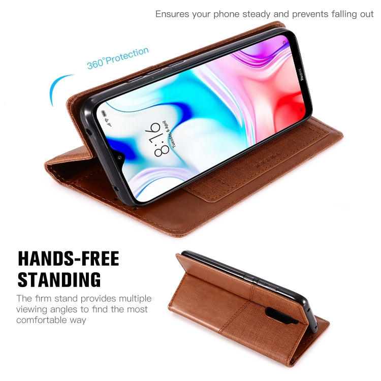 For Xiaomi Redmi 8 MUXMA MX109 Horizontal Flip Leather Case with Holder & Card Slot & Wallet