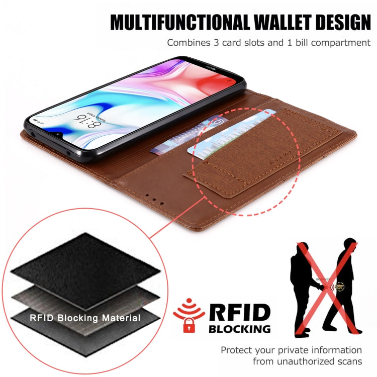 For Xiaomi Redmi 8 MUXMA MX109 Horizontal Flip Leather Case with Holder & Card Slot & Wallet