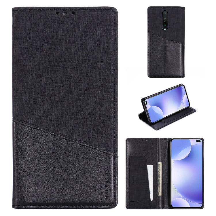 For Xiaomi Redmi K30 MUXMA MX109 Horizontal Flip Leather Case with Holder & Card Slot & Wallet