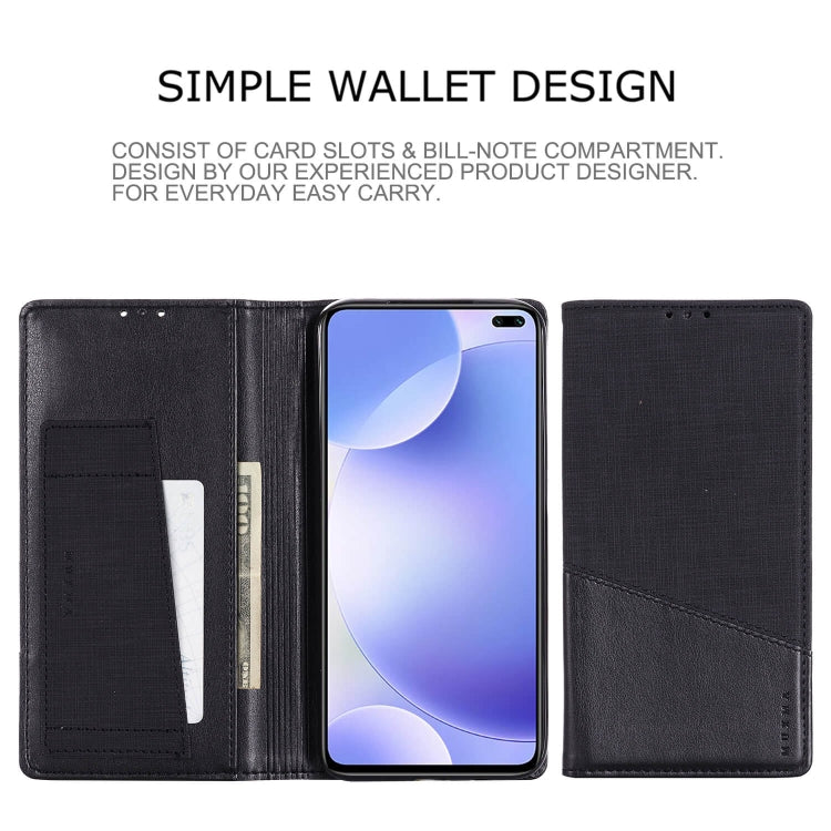 For Xiaomi Redmi K30 MUXMA MX109 Horizontal Flip Leather Case with Holder & Card Slot & Wallet