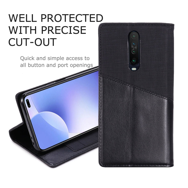 For Xiaomi Redmi K30 MUXMA MX109 Horizontal Flip Leather Case with Holder & Card Slot & Wallet