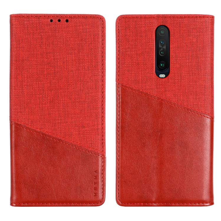 For Xiaomi Redmi K30 MUXMA MX109 Horizontal Flip Leather Case with Holder & Card Slot & Wallet