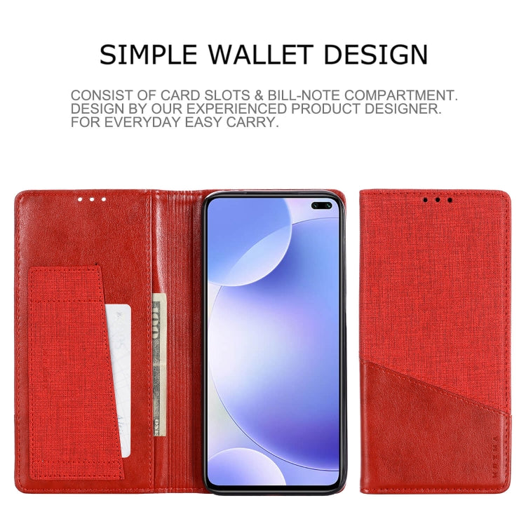 For Xiaomi Redmi K30 MUXMA MX109 Horizontal Flip Leather Case with Holder & Card Slot & Wallet