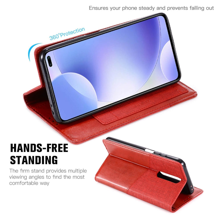 For Xiaomi Redmi K30 MUXMA MX109 Horizontal Flip Leather Case with Holder & Card Slot & Wallet