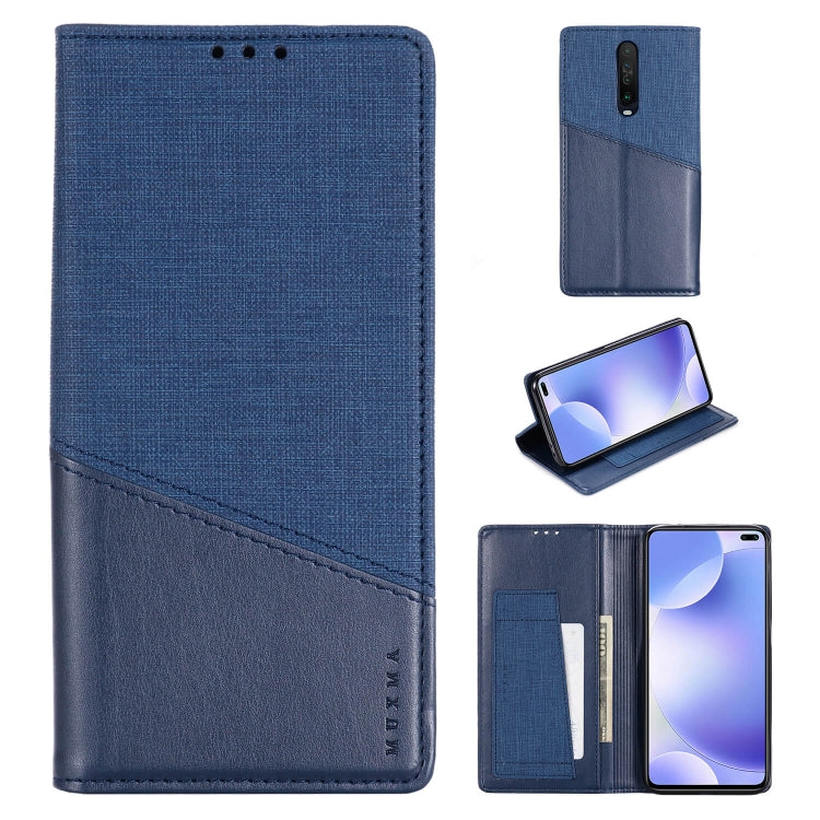 For Xiaomi Redmi K30 MUXMA MX109 Horizontal Flip Leather Case with Holder & Card Slot & Wallet