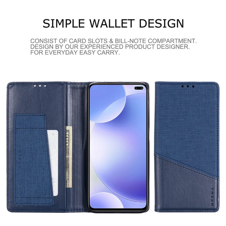 For Xiaomi Redmi K30 MUXMA MX109 Horizontal Flip Leather Case with Holder & Card Slot & Wallet
