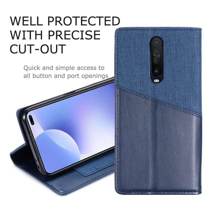 For Xiaomi Redmi K30 MUXMA MX109 Horizontal Flip Leather Case with Holder & Card Slot & Wallet