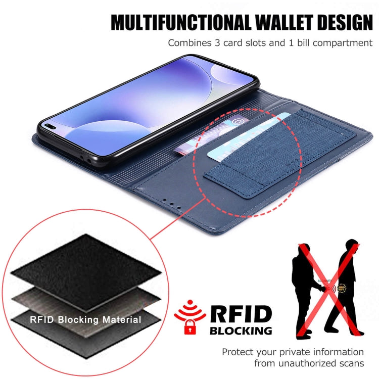 For Xiaomi Redmi K30 MUXMA MX109 Horizontal Flip Leather Case with Holder & Card Slot & Wallet