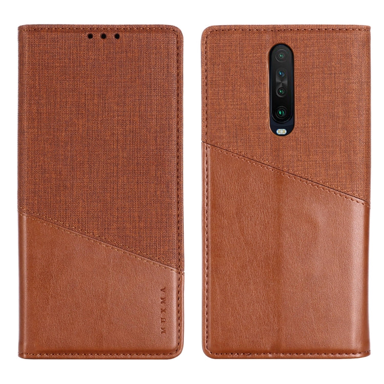 For Xiaomi Redmi K30 MUXMA MX109 Horizontal Flip Leather Case with Holder & Card Slot & Wallet