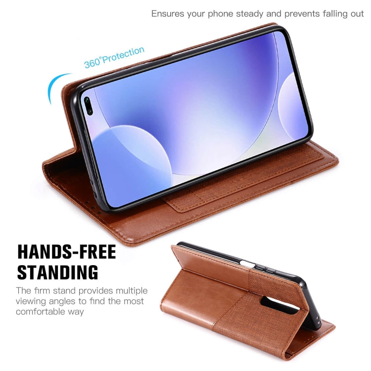 For Xiaomi Redmi K30 MUXMA MX109 Horizontal Flip Leather Case with Holder & Card Slot & Wallet